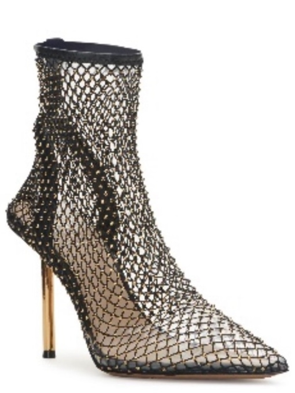 Vince Camuto Kiskia Fishnet Pointy Toe Bootie